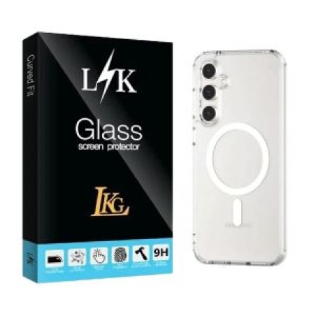 کاور ال کا جی مدل قاب مگ سیف دار مناسب برای گوشی موبایل سامسونگ Galaxy S23 FE